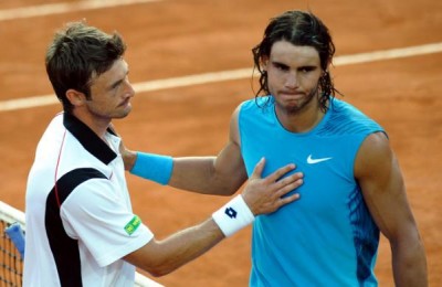 Ferrero vs Nadal, Rome 2008 (photo DR)