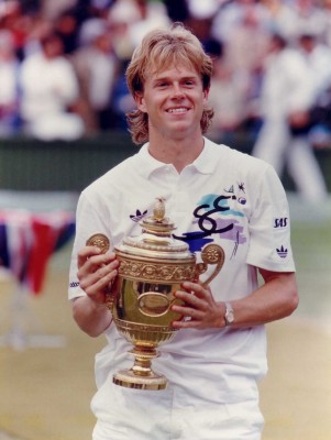 Stefan Edberg, Wimbledon 1988 (photo DR)