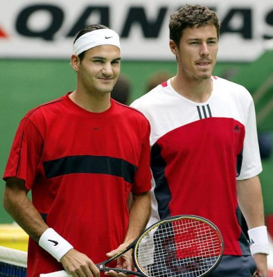 Federer et Safin s'étaient déjà affronté en finale à Melbourne l'année précédente (photo DR)