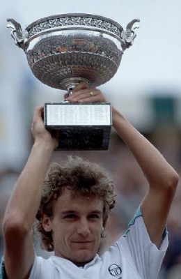 Mats Wilander, Roland-Garros 1988 (photo DR)