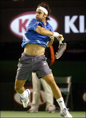 Fernando Gonzalez, Australian Open (photo DR)