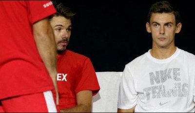 Laaksonen quand Wawrinka lui a confirmé que Federer avait vraiment été battu par Robredo à New York