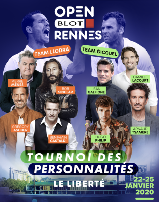 Open Rennes tournoi personnalités